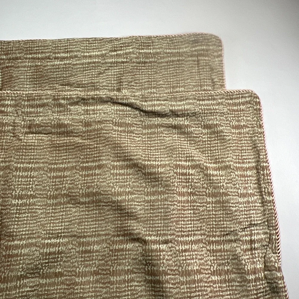 Set Of 5 Noble Excellence King Pillow Shams Multi Damask Tapestry Rolled Cord